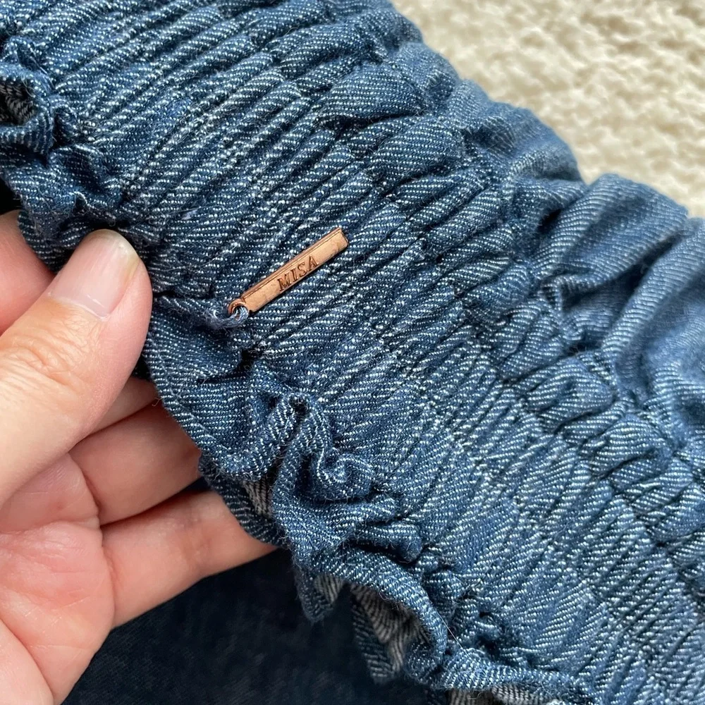 Misa denim mini dress - Picture 4 of 9